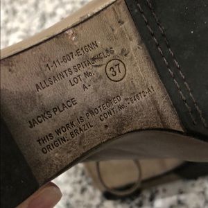 all saints chaussures